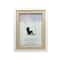 Simply Essentials™ 5' x 7" White & Natural Two-Tone Frame by Studio Décor®